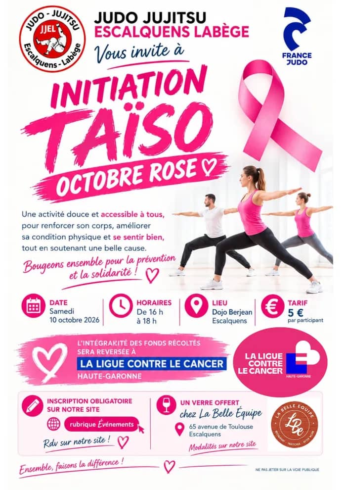 Illustration de l'événement : 🌸 OCTOBRE ROSE – BOUGEONS ENSEMBLE POUR UNE BELLE CAUSE ! 🌸