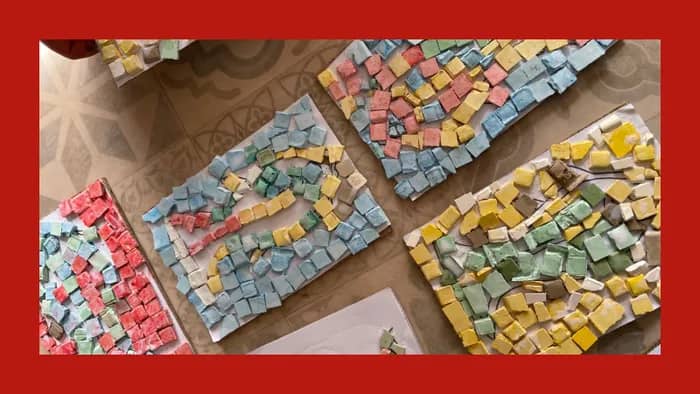Illustration de l'événement : Découverte de la mosaïque, atelier en famille