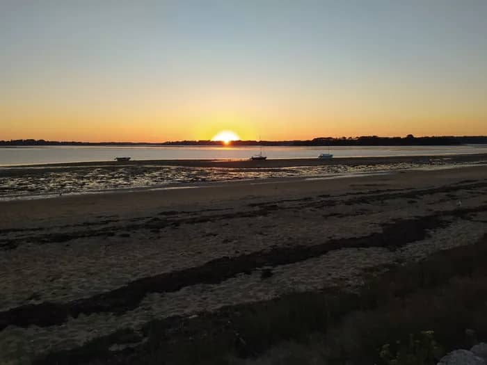 Illustration de l'événement : Balade nature en bateau semi-rigide à la tombée du jour dans le golfe du Morbihan