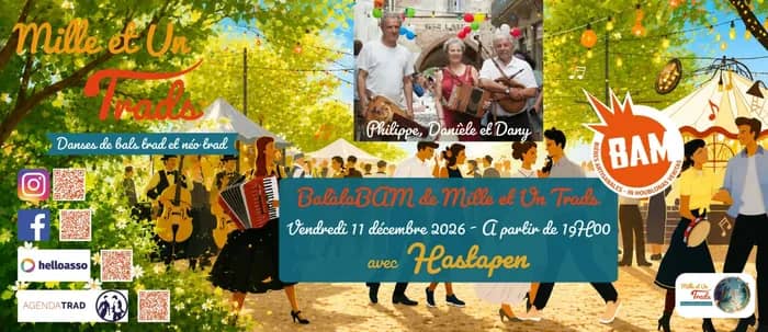 Illustration de l'événement : 2ème BalàlaBAM 2026-2027 de Mille et Un Trads avec Hastapen