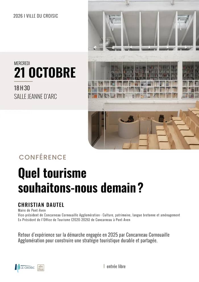 Illustration de l'événement : Conférence : Quel tourisme souhaitons-nous demain ? par Christian Dautel