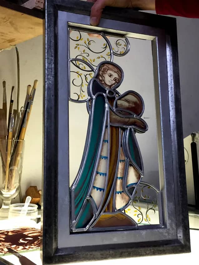 Illustration de l'événement : Vitrail et peinture sous verre.