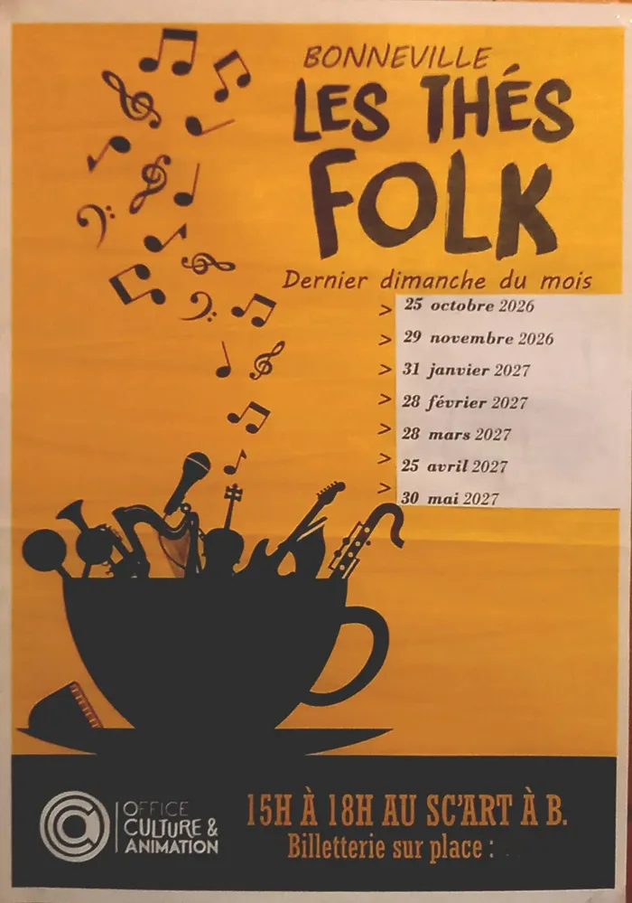 Illustration de l'événement : Thé Folk - initiation et bal