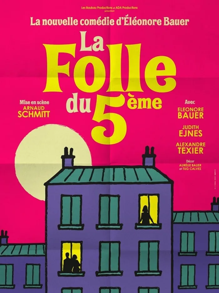 Illustration de l'événement : Comédie - "La folle du 5ème"