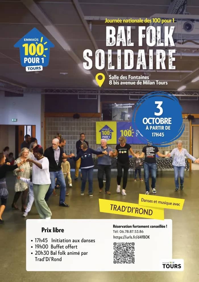 Illustration de l'événement : Bal folk et repas partagé
