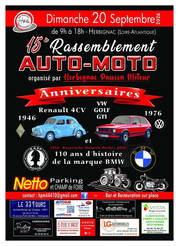 Illustration de l'événement : 15ème Rassemblement auto-moto