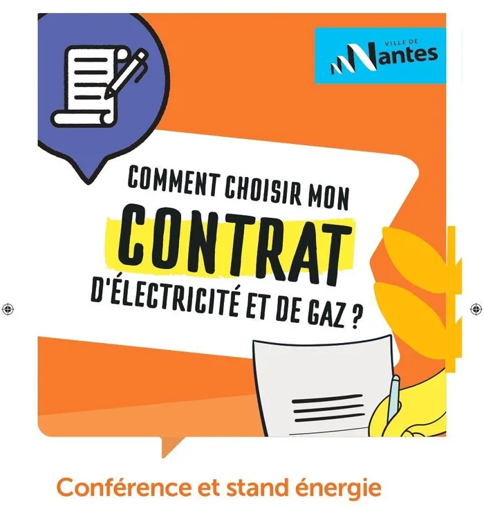 Illustration de l'événement : Conférence et Stand conseils pour choisir mon fournisseur d'énergie
