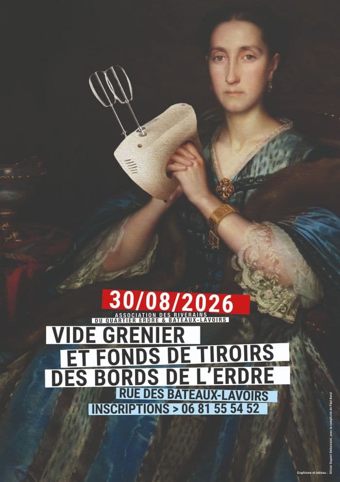 Illustration de l'événement : Vide-grenier des bords de l’Erdre