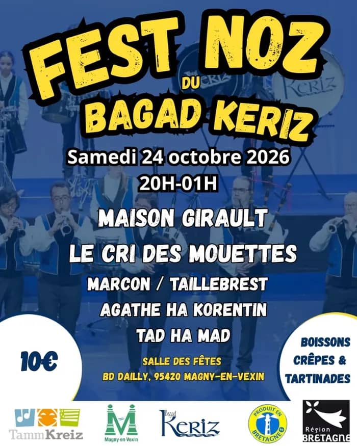Illustration de l'événement : Fest noz à Magny-en-vexin