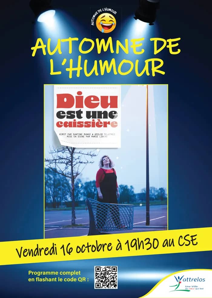 Illustration de l'événement : "Dieu est une caissière"
