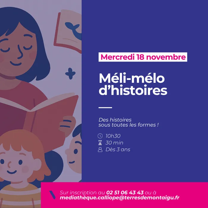 Illustration de l'événement : Méli-mélo d'histoires