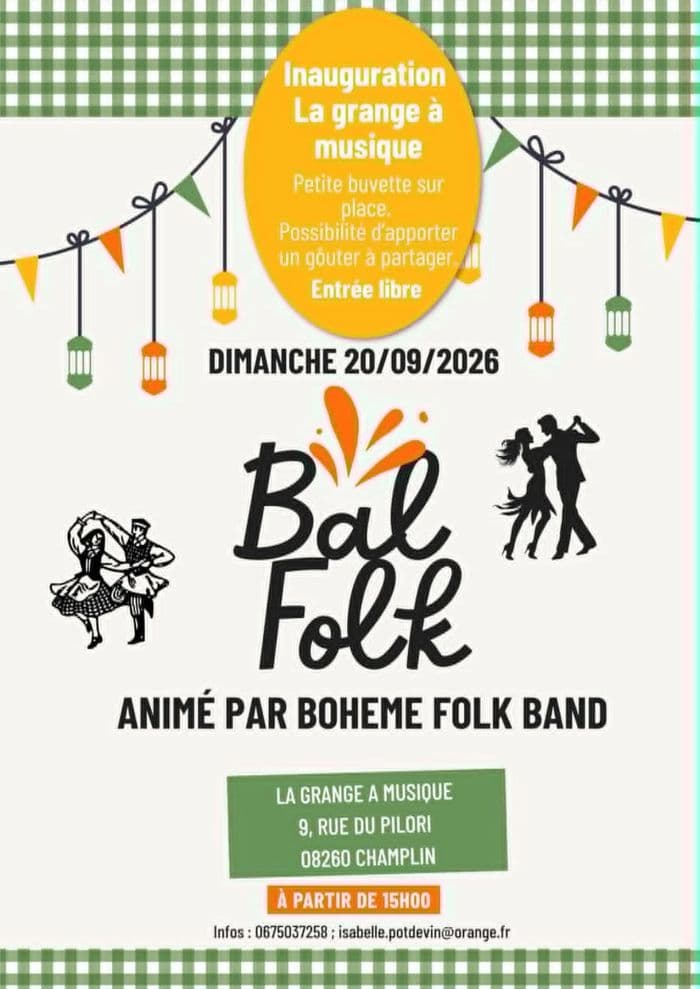 Illustration de l'événement : Bal Folk avec le Bohème Fok Band