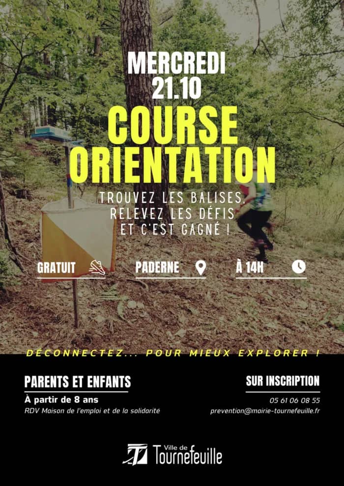 Illustration de l'événement : Course d'orientation - Mercredi 21 octobre