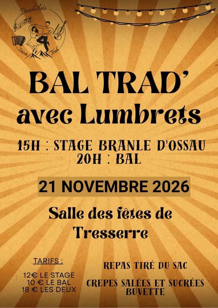 Illustration de l'événement : Bal trad et stage