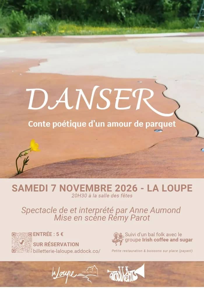 Illustration de l'événement : spectacle "Danser, conte poétique d'un amour de parquet"