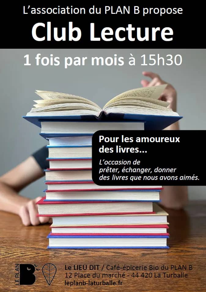 Illustration de l'événement : Après-midi : Club lecture