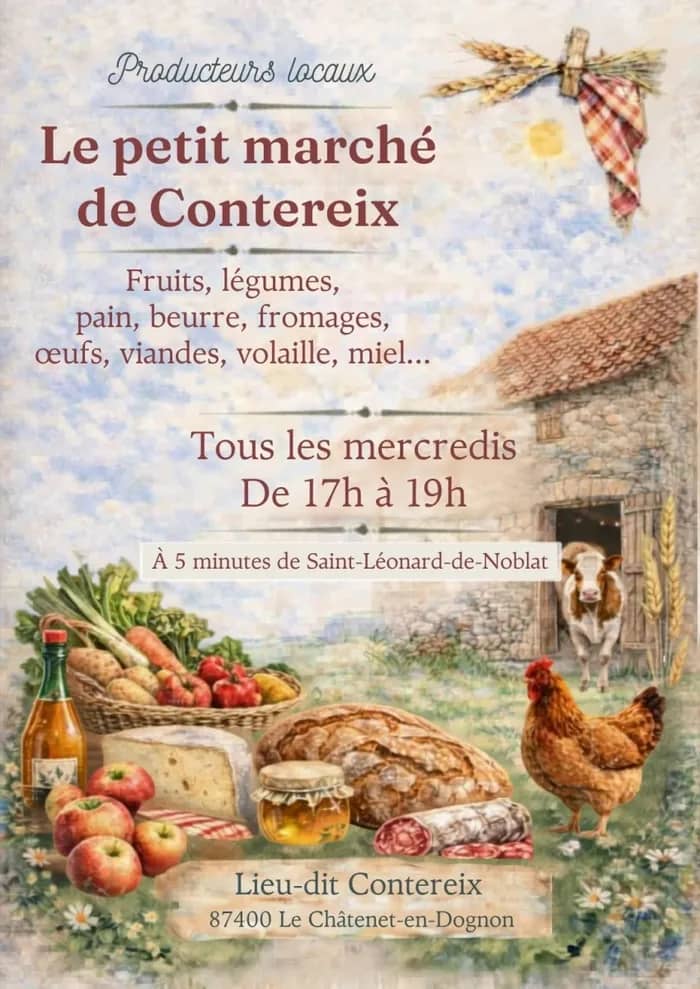 Illustration de l'événement : Madame Forró au petit marché de Contereix