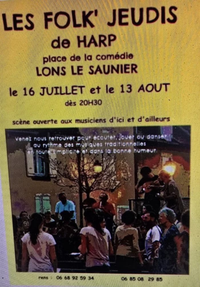 Illustration de l'événement : Folk'Jeudis de Harp