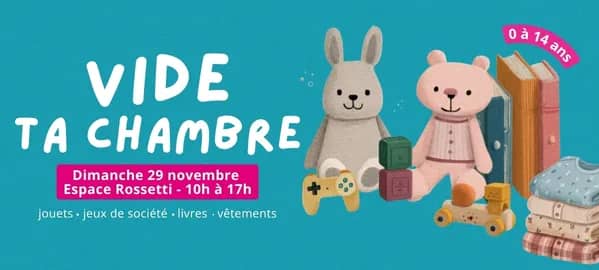 Illustration de l'événement : Vide ta chambre