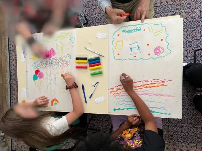 Illustration de l'événement : Atelier peinture, intuitive et créatives