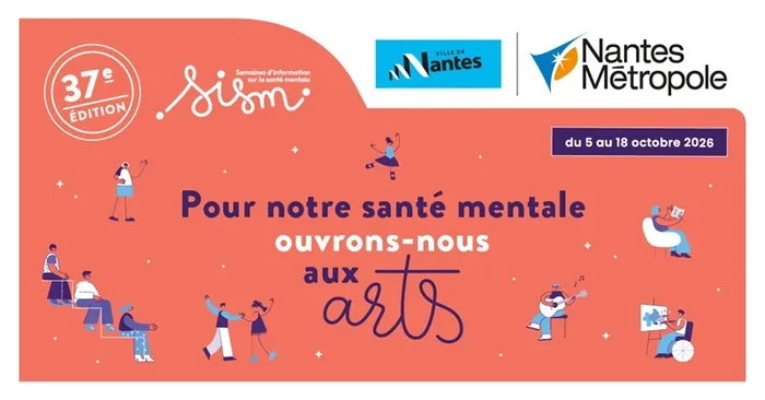 Illustration de l'événement : Semaines d'information sur la santé mentale à Nantes Métropole