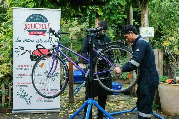 Illustration de l'événement : Atelier vélo : diagnostic et petite réparation, atelier de test d'engins de déplacements personnels (trottinettes électriques) et marquage Bicycode