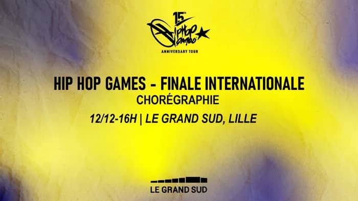 Illustration de l'événement : Hip Hop Games Finale Internationale : Chorégraphie (jour 1)