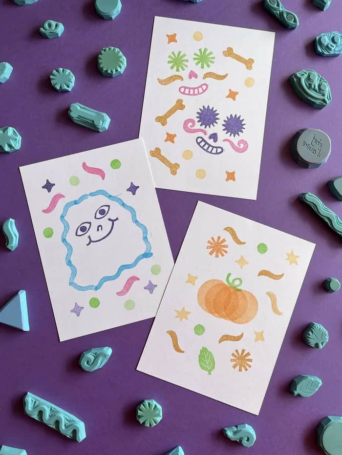 Illustration de l'événement : Tamponne ta carte pour Halloween !