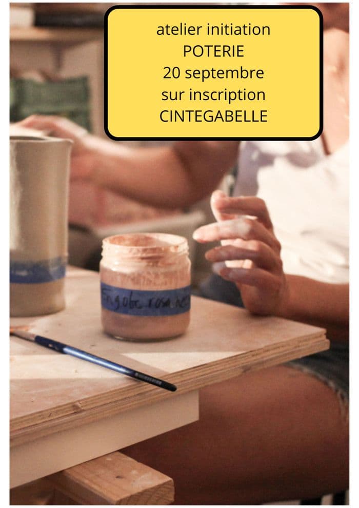 Illustration de l'événement : Atelier initiation poterie