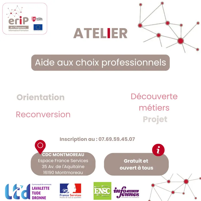 Illustration de l'événement : Aide aux choix professionnels