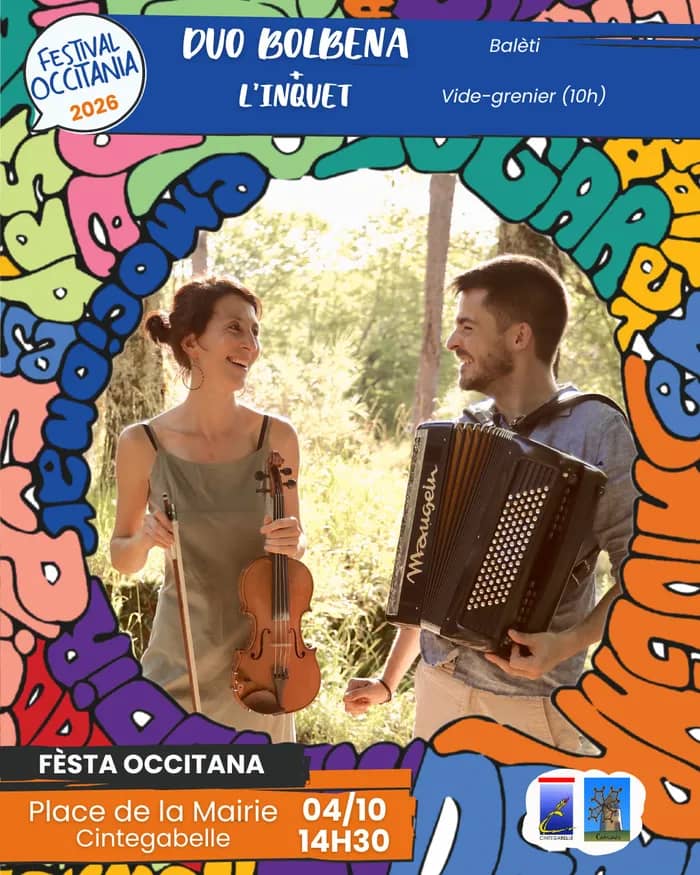 Illustration de l'événement : Fèsta Occitana amb lo duò Bolbena - Festival Occitania