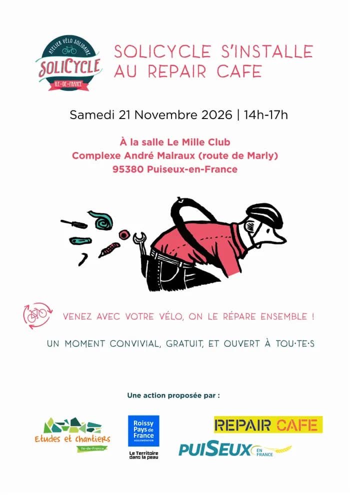 Illustration de l'événement : Atelier co réparation vélos