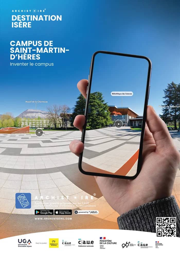 Illustration de l'événement : Archistoire - un voyage augmenté dans le campus