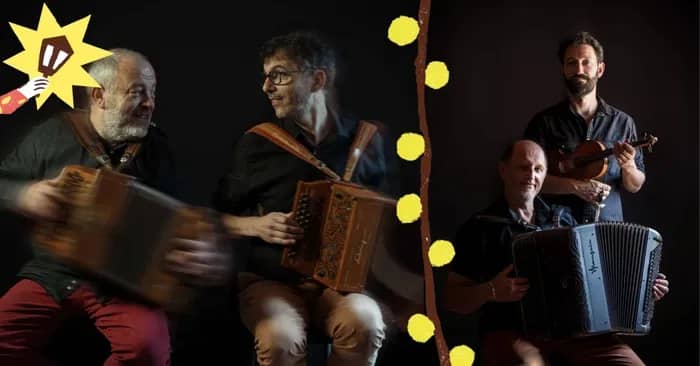 Illustration de l'événement : Bal Trad' de la rentrée avec Duo Brotto Milleret & Duo Artense
