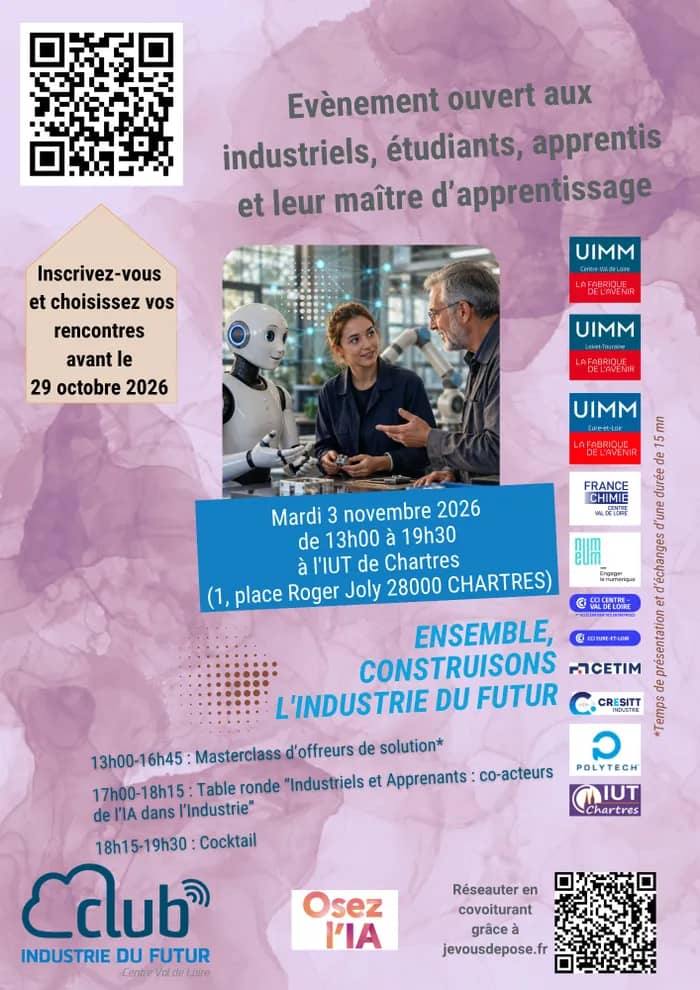 Illustration de l'événement : Ensemble, construisons l'Industrie du Futur