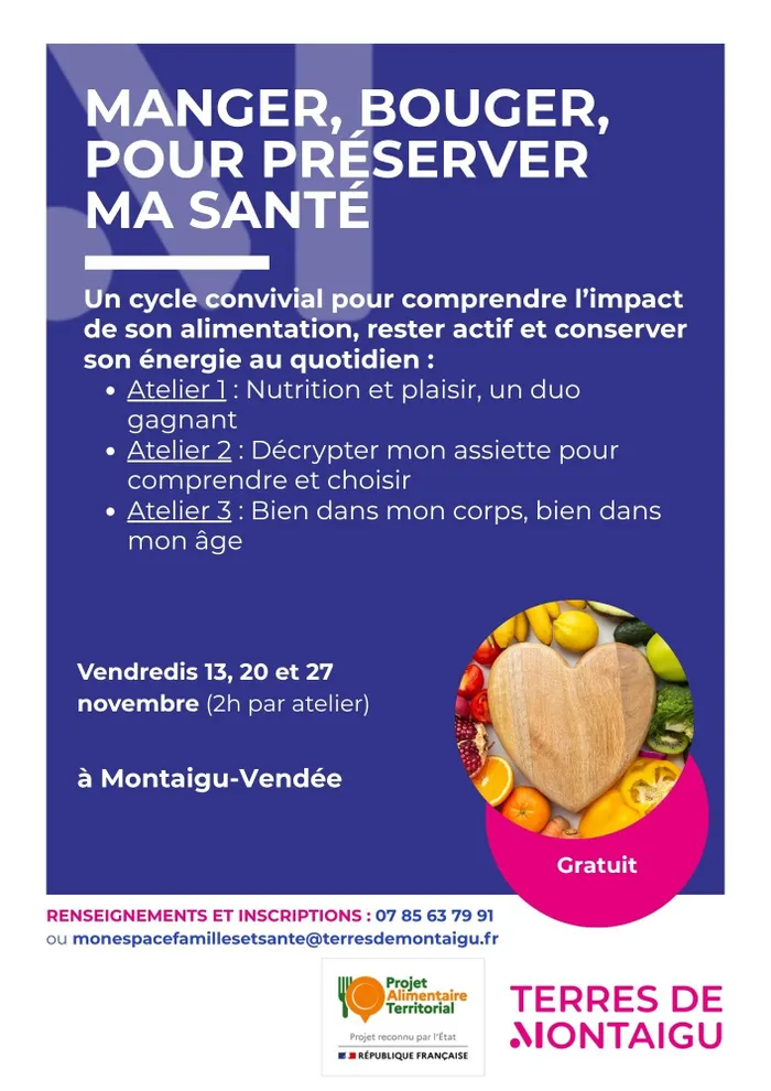 Illustration de l'événement : Manger, bouger pour préserver ma santé