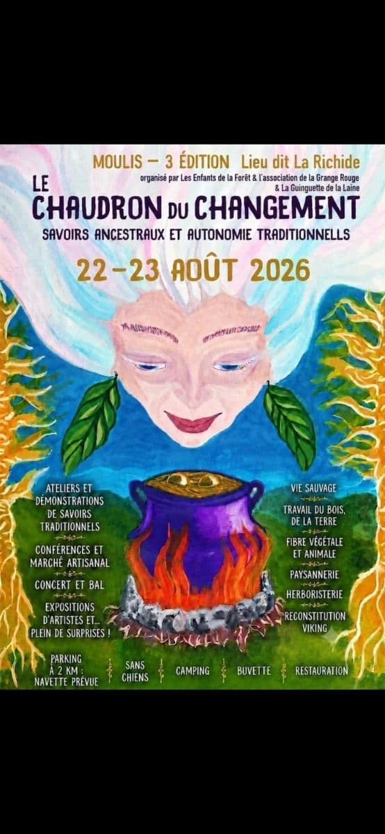 Illustration de l'événement : Festival le chaudron du changement