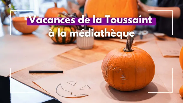 Illustration de l'événement : Après-midi ludique - Vacances de la Toussaint à la médiathèque
