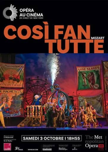 Illustration de l'événement : CINÉ OPÉRA >>> COSI FAN TUTTE