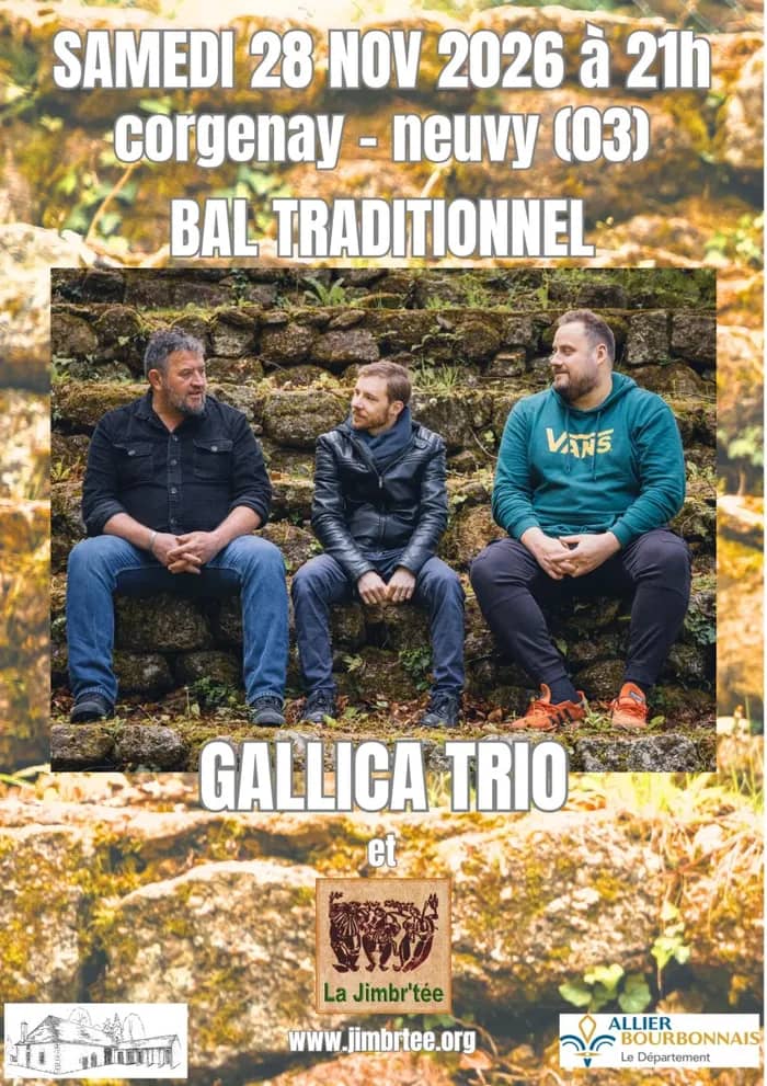 Illustration de l'événement : Bal traditionnel avec Trio GALLICA