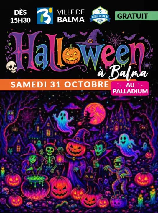 Illustration de l'événement : Halloween - Samedi 31 octobre