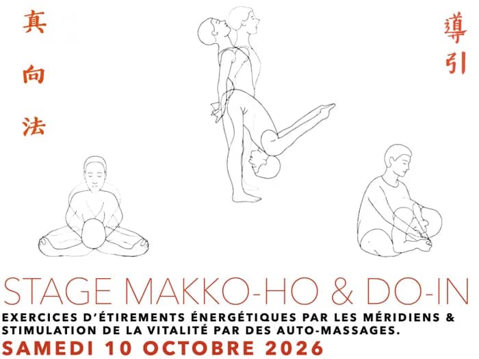 Illustration de l'événement : Stage Makko-Ho et Do-In (étirements et auto-massages)