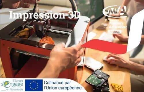 Illustration de l'événement : Atelier découverte de l’impression 3D à la CMA Normandie à Caen (14)