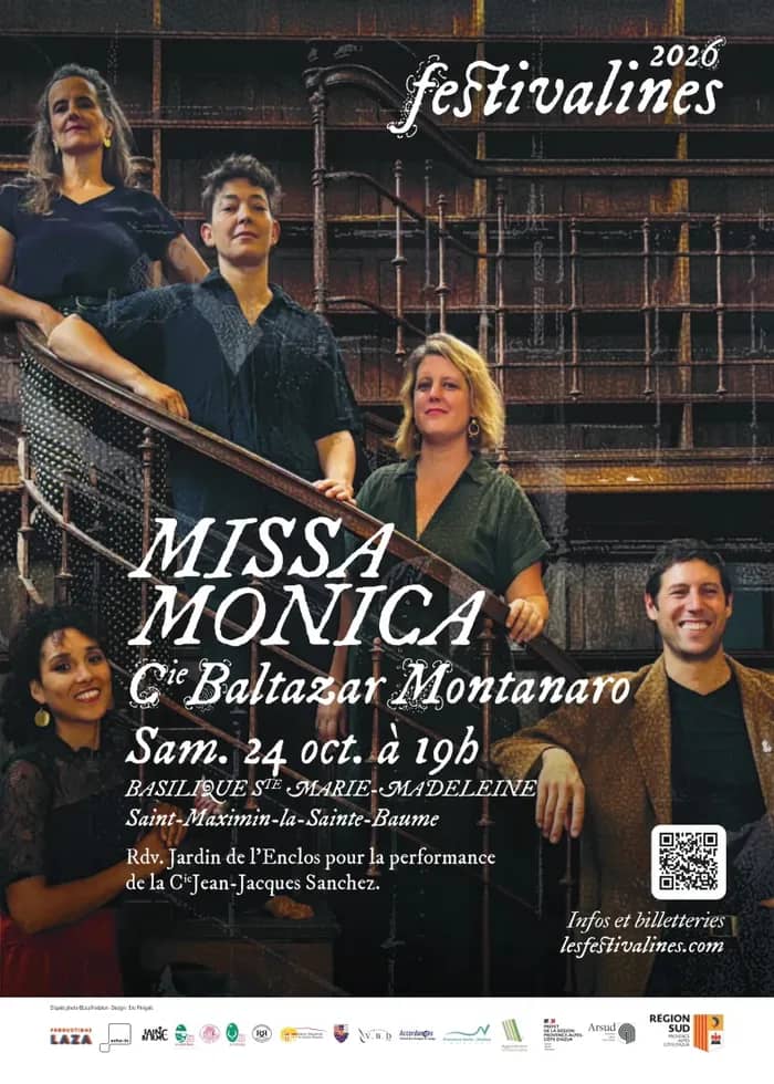 Illustration de l'événement : Les festivalines avec Missa Monica de la Cie Baltazar Montanaro