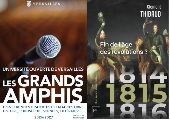 Illustration de l'événement : Les Grands Amphis : "1815, fin de l'âge des révolutions ? "