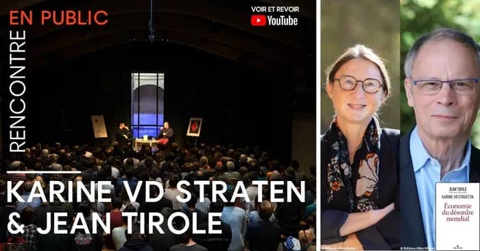 Illustration de l'événement : Rencontre avec Jean Tirole & Karine Van der Straeten