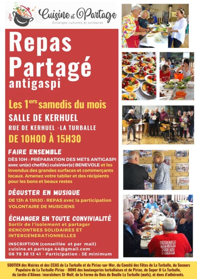 Illustration de l'événement : Repas partagé Antigaspi