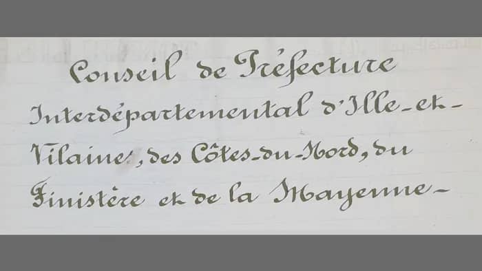 Illustration de l'événement : Le centenaire de la justice administrative bretonne : le conseil de préfecture interdépartemental de Rennes 1926-1953