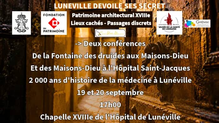 Illustration de l'événement : De la Fontaine des Druides aux Maisons Dieu et des Maisons Dieu à l'Hôpital Saint-Jacques