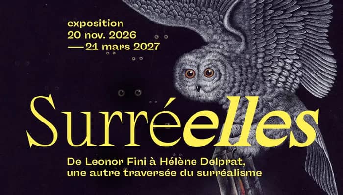 Illustration de l'événement : Vernissage de Surréelles. De Leonor Fini à Hélène Delprat, une autre traversée du surréalisme